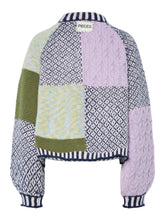 Load image into Gallery viewer, Patchwork High Neck Knit