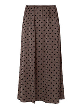 Load image into Gallery viewer, Polka Dot Satin Skirt