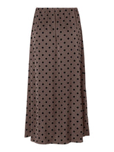 Load image into Gallery viewer, Polka Dot Satin Skirt