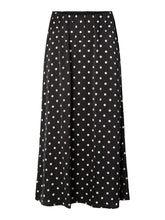Load image into Gallery viewer, Polka Dot Satin Skirt
