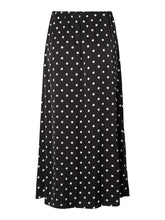Load image into Gallery viewer, Polka Dot Satin Skirt
