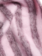 Load image into Gallery viewer, Wine Stripe Scarf