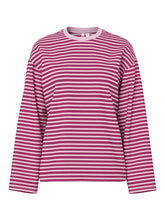 Load image into Gallery viewer, Raspberry Striped Top