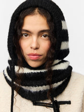 Load image into Gallery viewer, Knitted Stripe Balaclava
