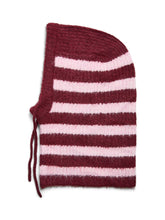 Load image into Gallery viewer, Knitted Stripe Balaclava