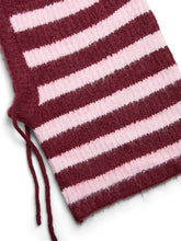 Load image into Gallery viewer, Knitted Stripe Balaclava