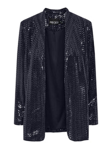 Shimmer Metallic Blazer