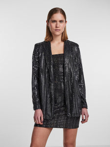 Shimmer Metallic Blazer