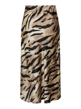 Load image into Gallery viewer, Tiger Print Midi skirt