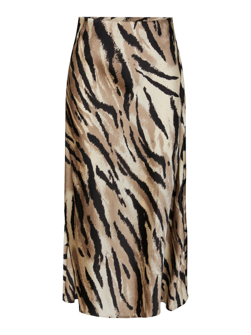 Tiger Print Midi skirt