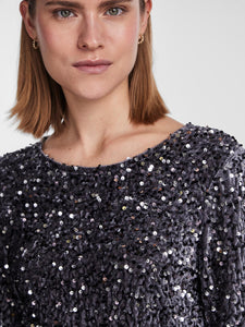Long sleeve Sequin Dress