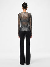 Load image into Gallery viewer, Sequin Sheer Top
