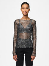 Load image into Gallery viewer, Sequin Sheer Top