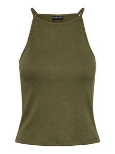 Ribbed Halter Vest