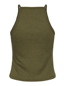 Ribbed Halter Vest