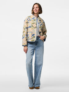 Patchwork Floral Quilted Jacket