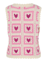 Load image into Gallery viewer, Heart Crochet Vest