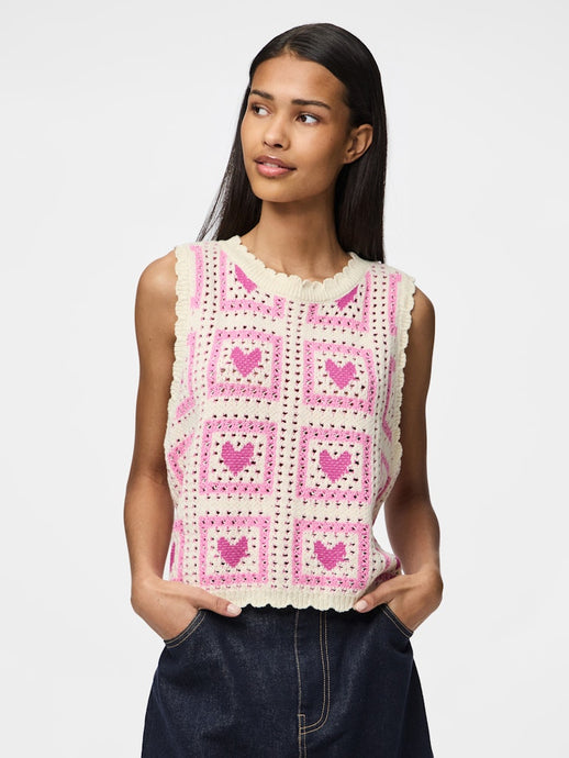 Heart Crochet Vest