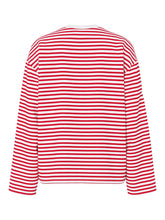 Load image into Gallery viewer, Tomato Striped Top