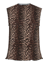 Load image into Gallery viewer, Leopard Crinkle Top