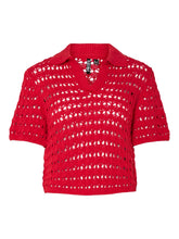 Load image into Gallery viewer, Cropped Knitted Polo