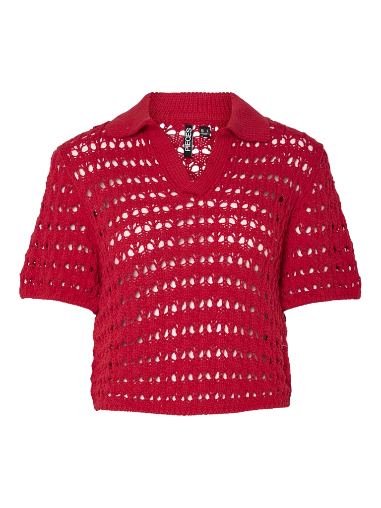 Cropped Knitted Polo