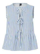 Load image into Gallery viewer, Candy Stripe Tie Top