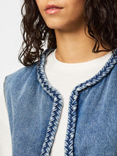 Load image into Gallery viewer, Braid Denim Vest