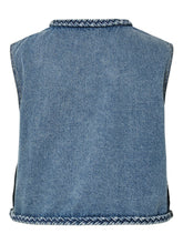 Load image into Gallery viewer, Braid Denim Vest