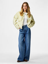 Load image into Gallery viewer, Sunshine Stripe Denim Jacket