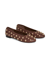 Load image into Gallery viewer, Studded Ballet Flats