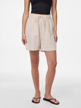 Load image into Gallery viewer, Cream Cotton Shorts