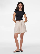 Load image into Gallery viewer, Cream Cotton Shorts