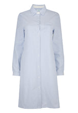 Load image into Gallery viewer, Striped Smock Shirt Dress