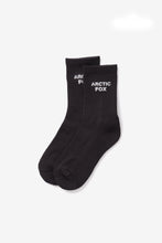 Load image into Gallery viewer, Arctic Fox Black Sports Socks