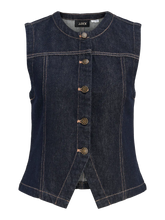Load image into Gallery viewer, Indigo Denim Waistcoat
