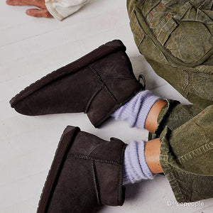 Emu Chocolate Micro Sheepskin Boots