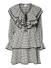 Load image into Gallery viewer, Gingham Tiered Dress