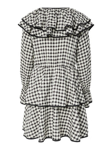 Gingham Tiered Dress