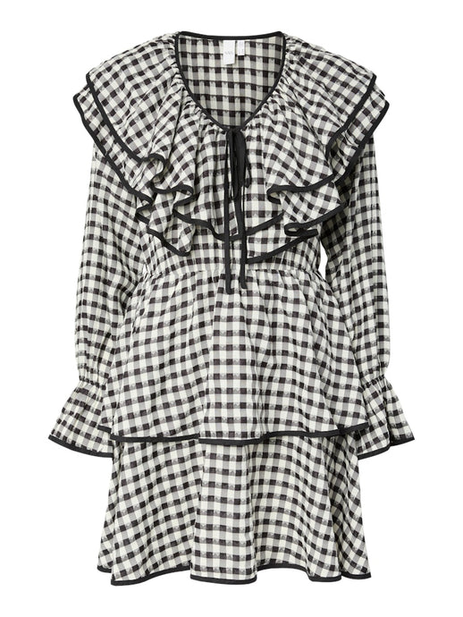 Gingham Tiered Dress