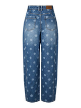 Load image into Gallery viewer, Polka Dot Barrel Jeans