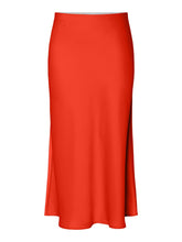 Load image into Gallery viewer, Poinsettia Satin Skirt