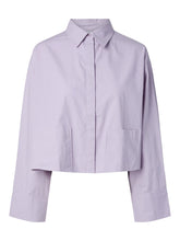 Load image into Gallery viewer, Orchid Cropped Shirt
