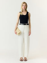 Load image into Gallery viewer, White Barrel Jeans