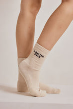 Load image into Gallery viewer, Arctic Fox Cream Sports Socks
