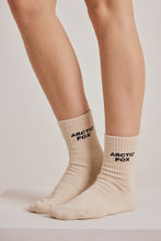 Load image into Gallery viewer, Arctic Fox Cream Sports Socks