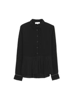 Load image into Gallery viewer, Chiffon Black Blouse