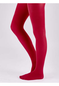 60 Denier Cranberry Opaque Tights