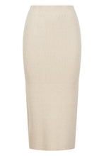 Load image into Gallery viewer, Gold Lurex Midi skirt