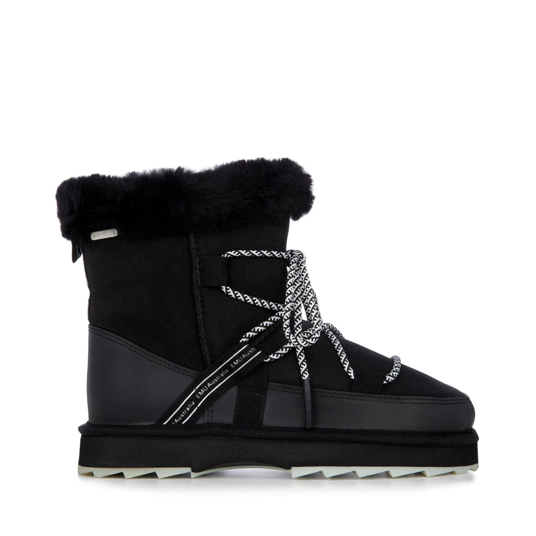 Emu Black Snow Boots